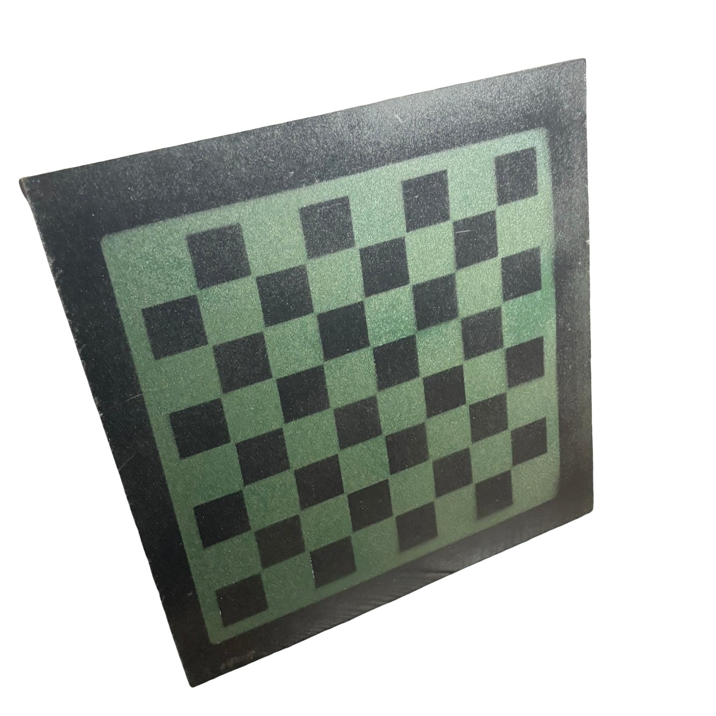 Stealth Green - Painted Chess Board