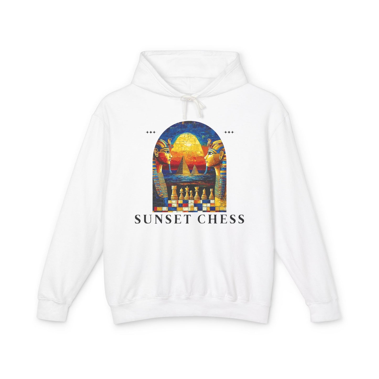 A Noble Game - White Chess Hoodie