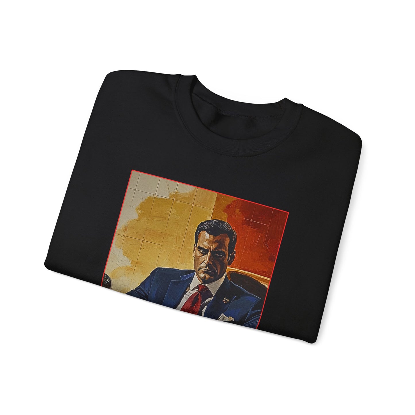 The Business Man - Black Chess Crewneck Sweater
