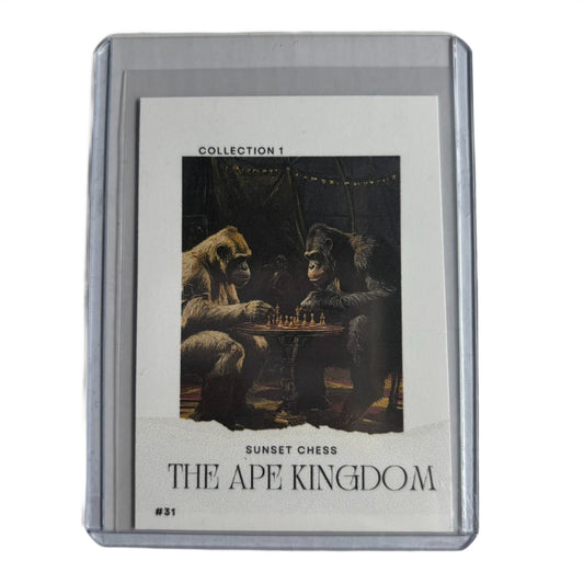 The Ape Kingdom Collection 1 Card #31 - Scrapbook Trading Card