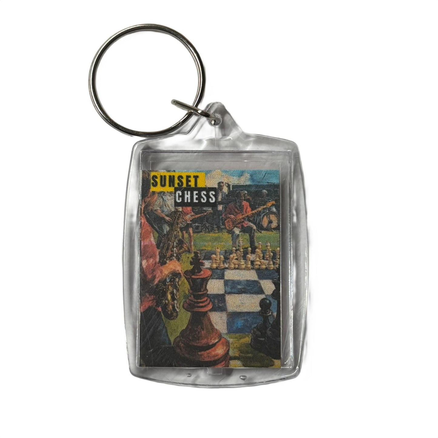 Rock n Roll - Chess  Photo Keychain