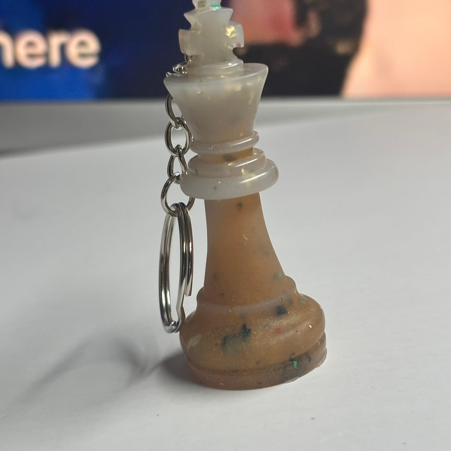 High Class King - Handmade Resin Keychain