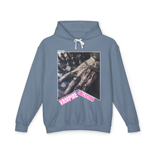 Hand Of The Blood Sucker - Blue Chess Hoodie