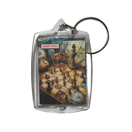The Board - Chess  Photo Keychain