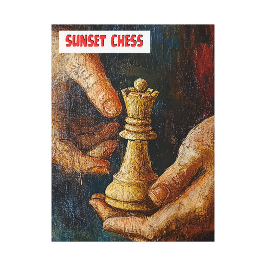 Handle Her With Care - Canvas Chess Print 36"x48"