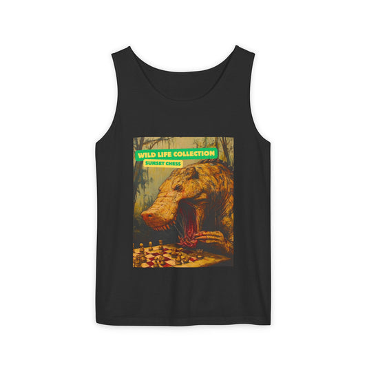 Gator Chess - Black Tank Top