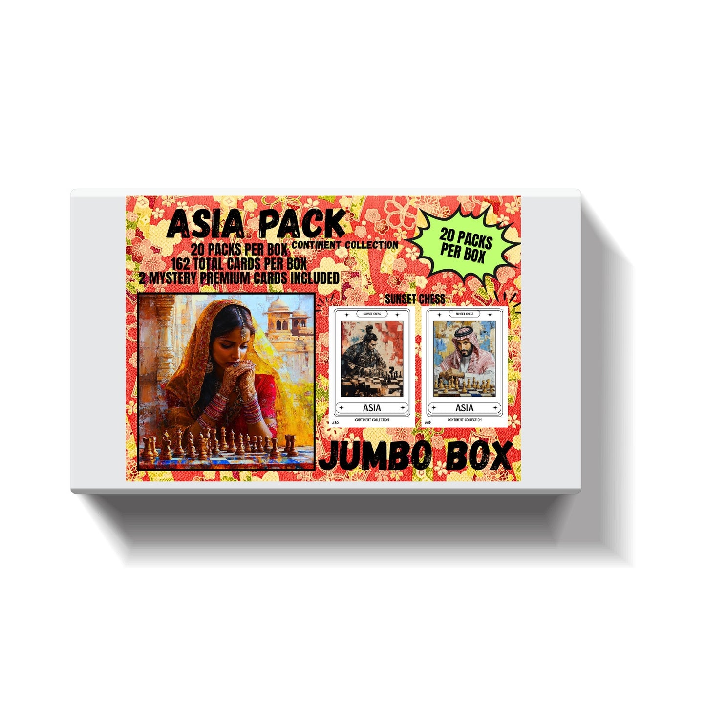 Asia Edition - Jumbo Box Pack - Chess Trading Cards