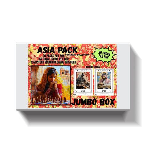 Asia Edition - Jumbo Box Pack - Chess Trading Cards
