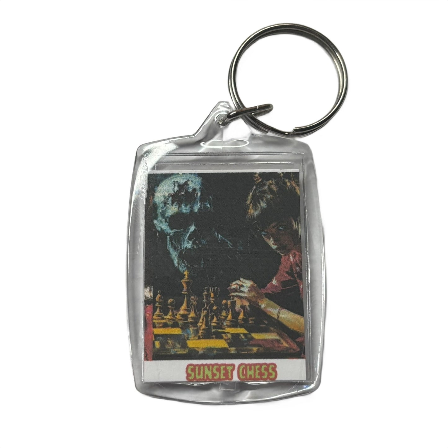Look Away! - Chess  Photo Keychain