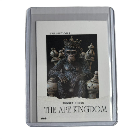 The Ape Kingdom Collection 1 Card #69 - Scrapbook Trading Card