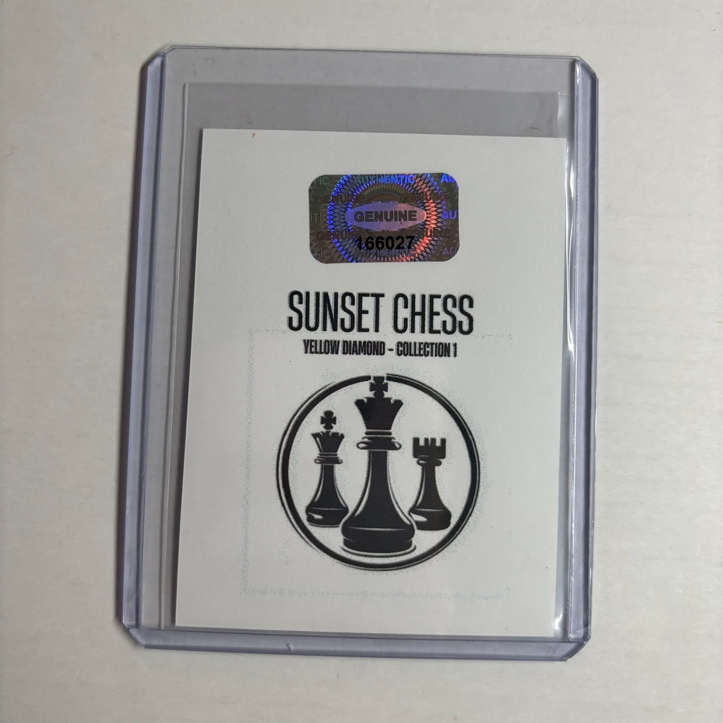 Yellow Diamond Collection 1 - Trading Card
