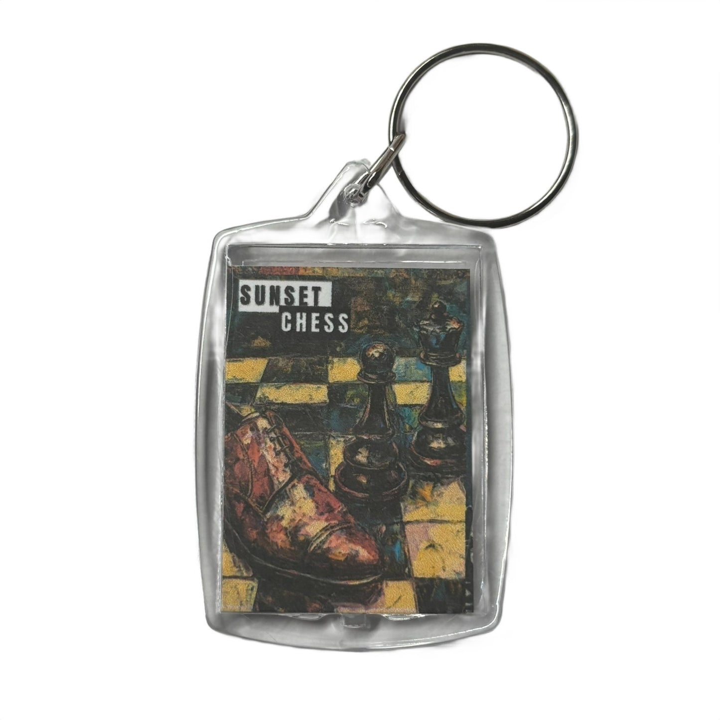 The Shoe Fits - Chess  Photo Keychain