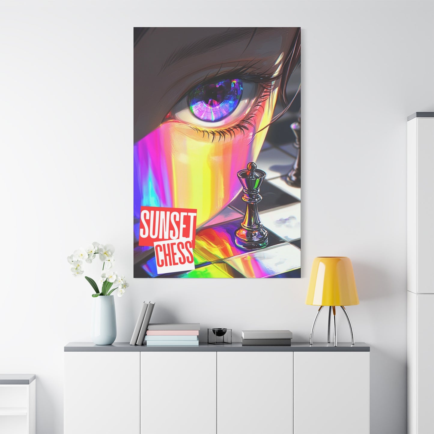 Reflection - Canvas Chess Print 40"x60"