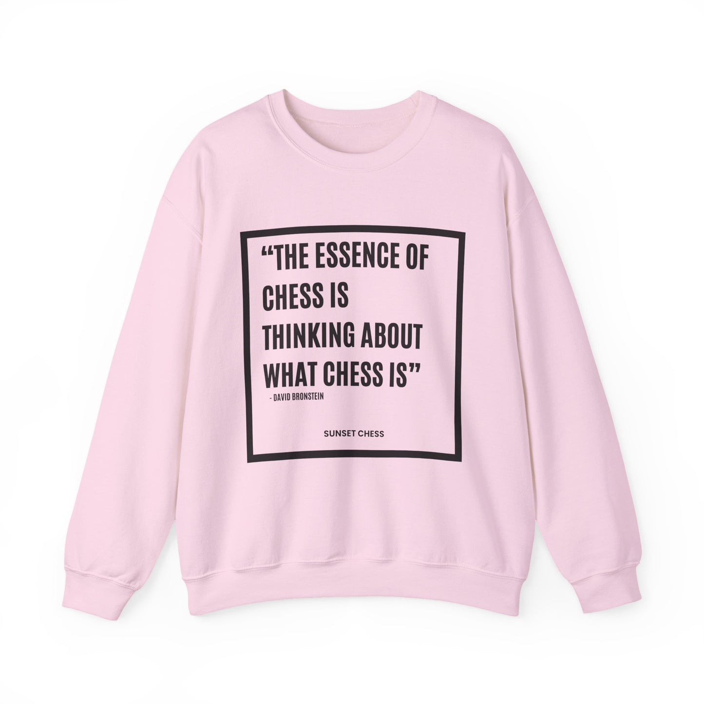 What Is Chess? - Pink Chess Crewneck Sweater