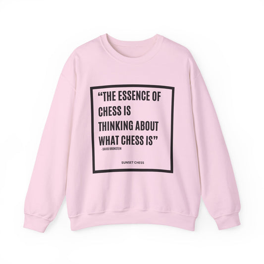 What Is Chess? - Pink Chess Crewneck Sweater