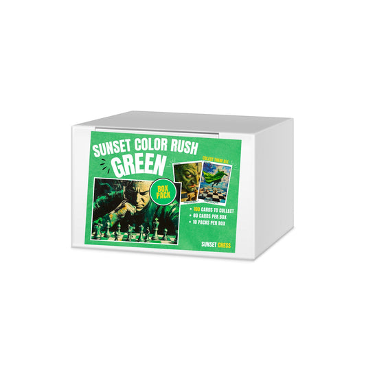 Green Color Rush Trading Cards - Mini Box Collection