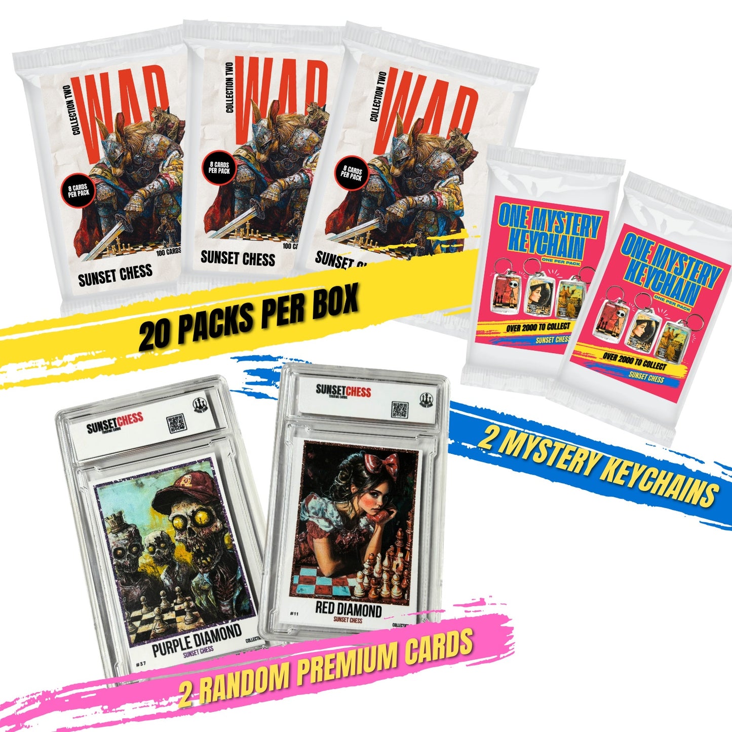 War Collection 2 - Jumbo Box Pack - Chess Trading Cards