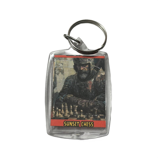 Warrior - Chess  Photo Keychain