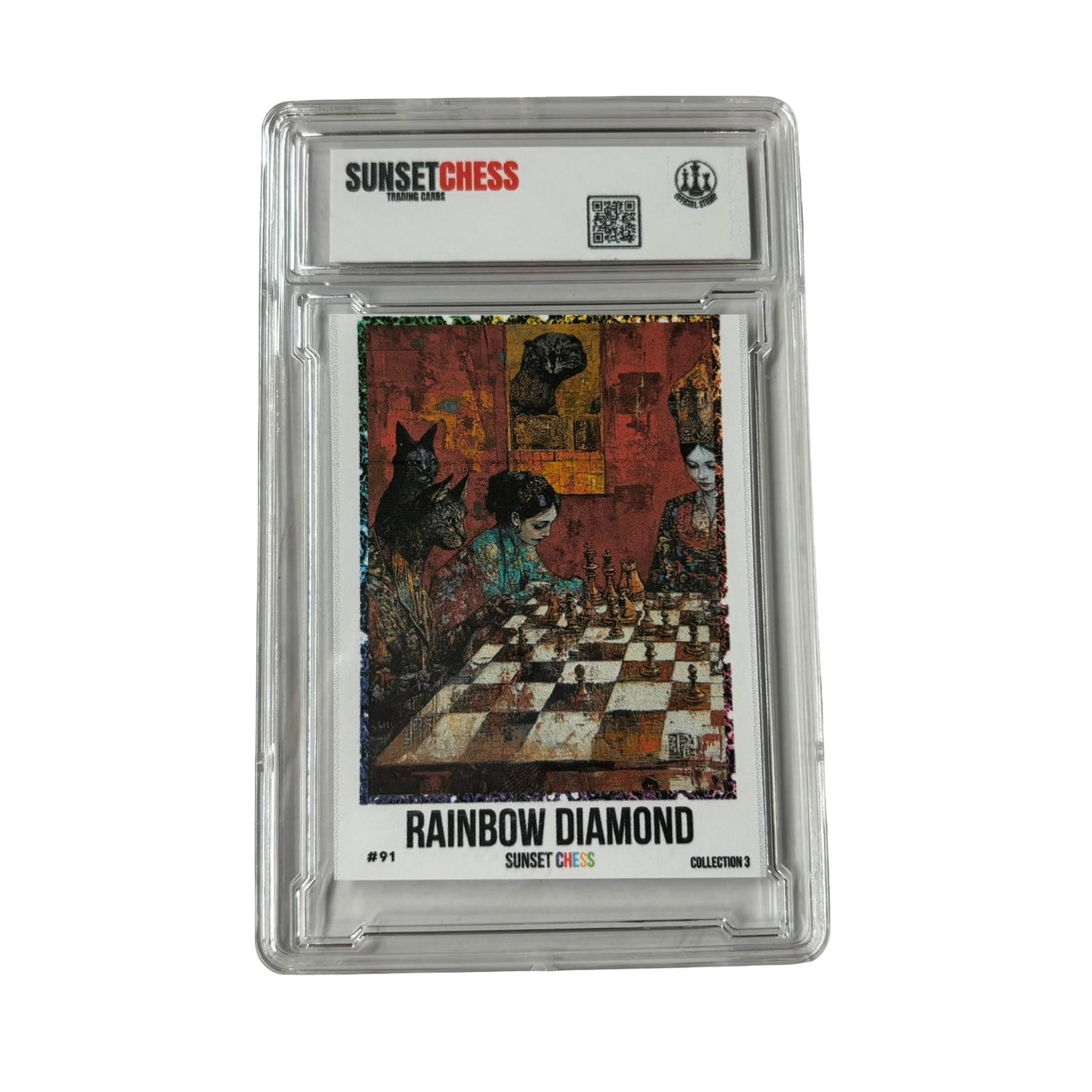 Rainbow Diamond Card #91 - Premium Trading Card