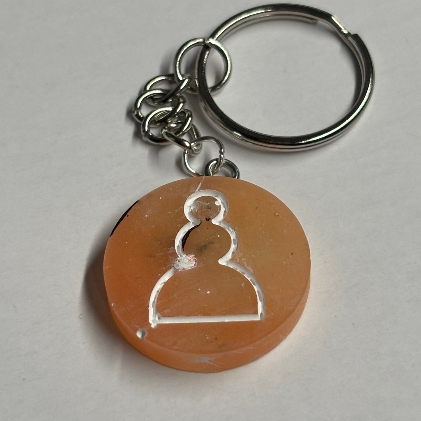 Sunset Pawn - Handmade Resin Keychain
