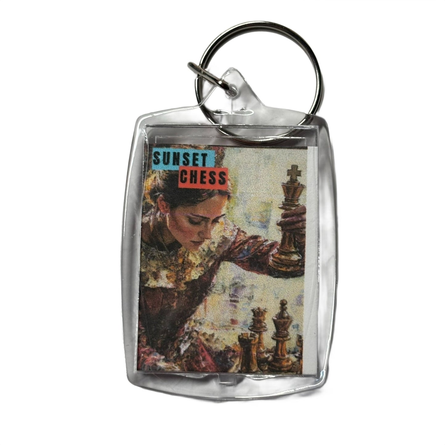 Queens Power - Chess  Photo Keychain