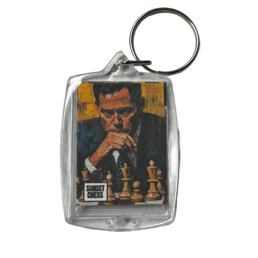 Boss Man - Chess  Photo Keychain