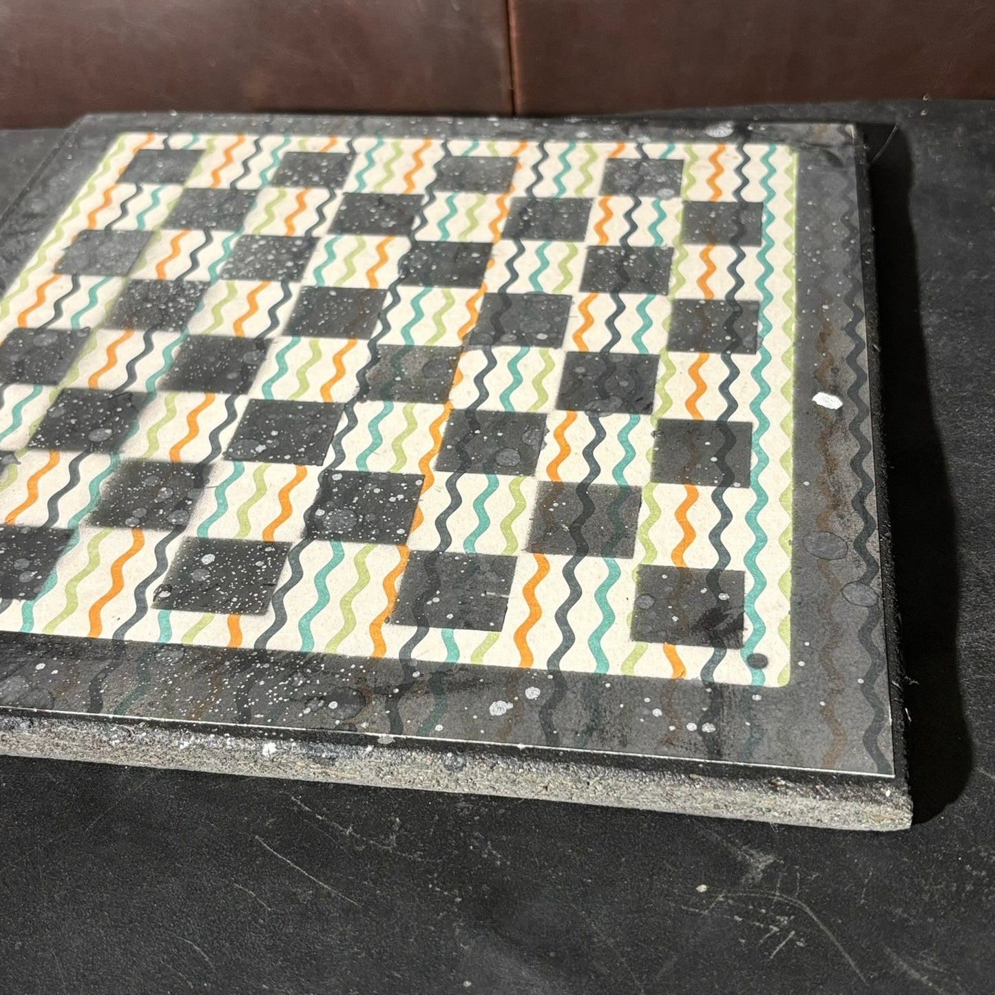 Good Vibes Pattern - Scrapbook Chess Board
