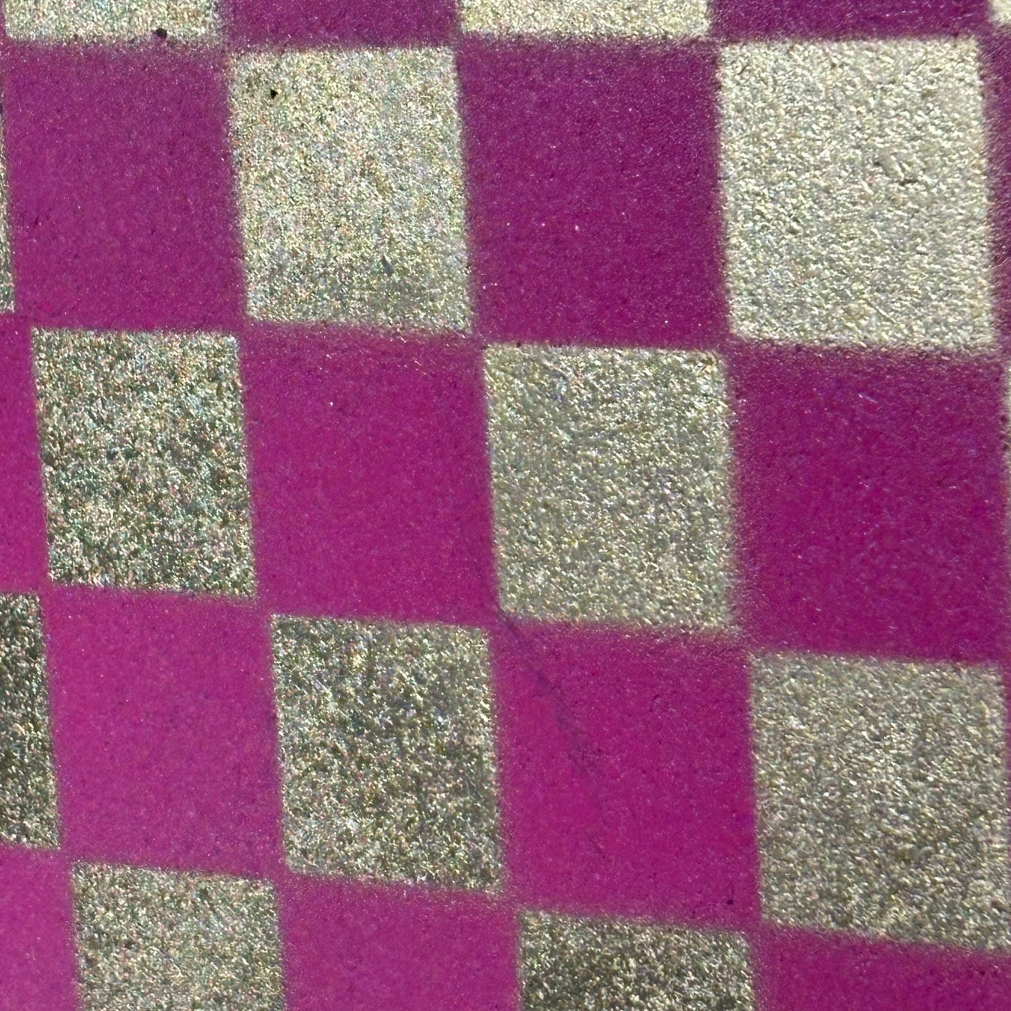 Pink Gold - Painted Chess Board