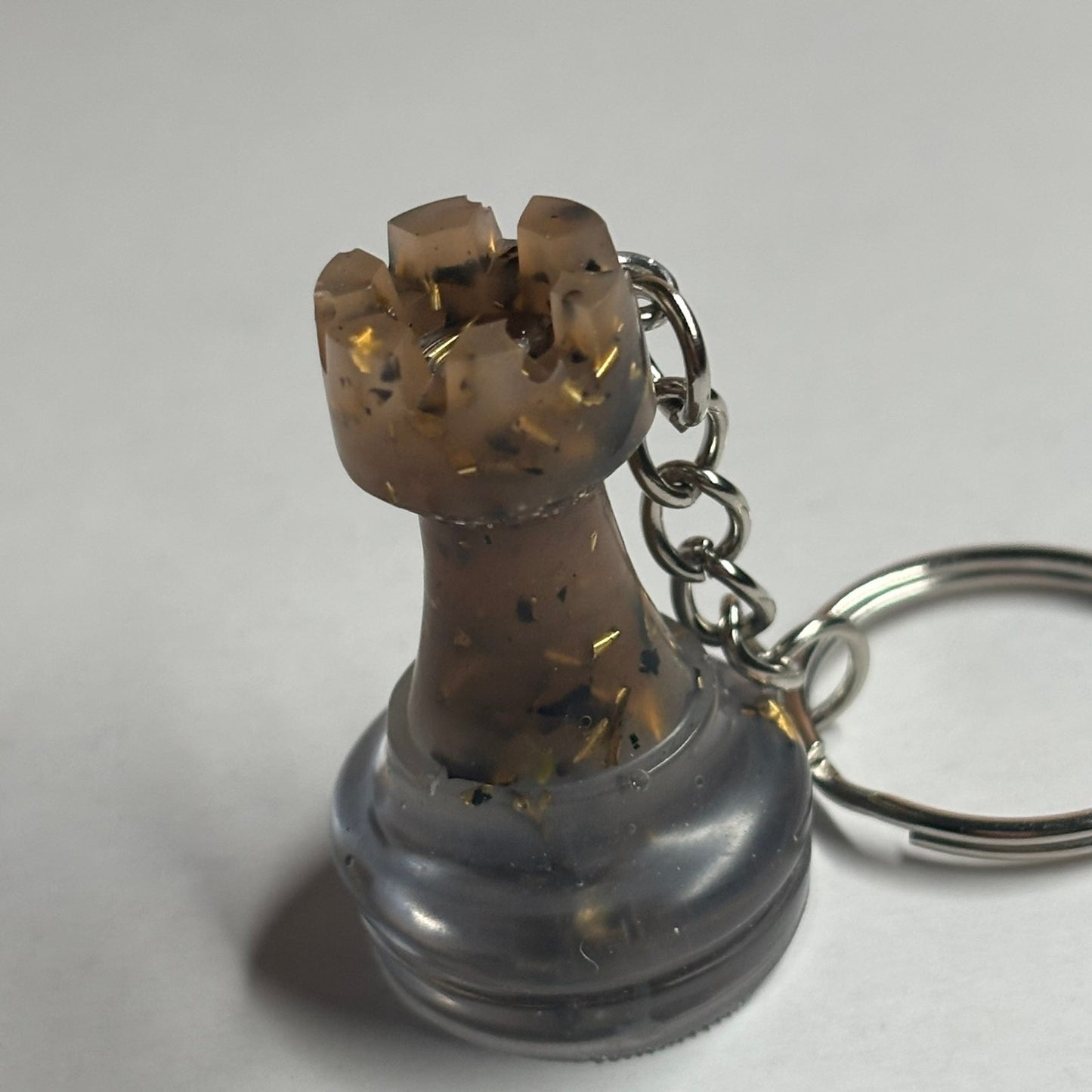 Royal Brown - Handmade Resin Keychain