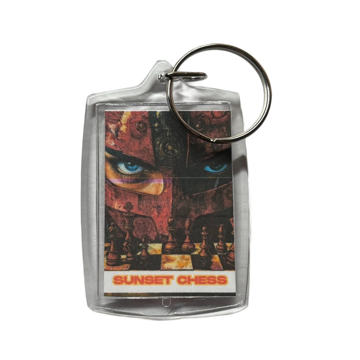 Red Queen - Chess  Photo Keychain