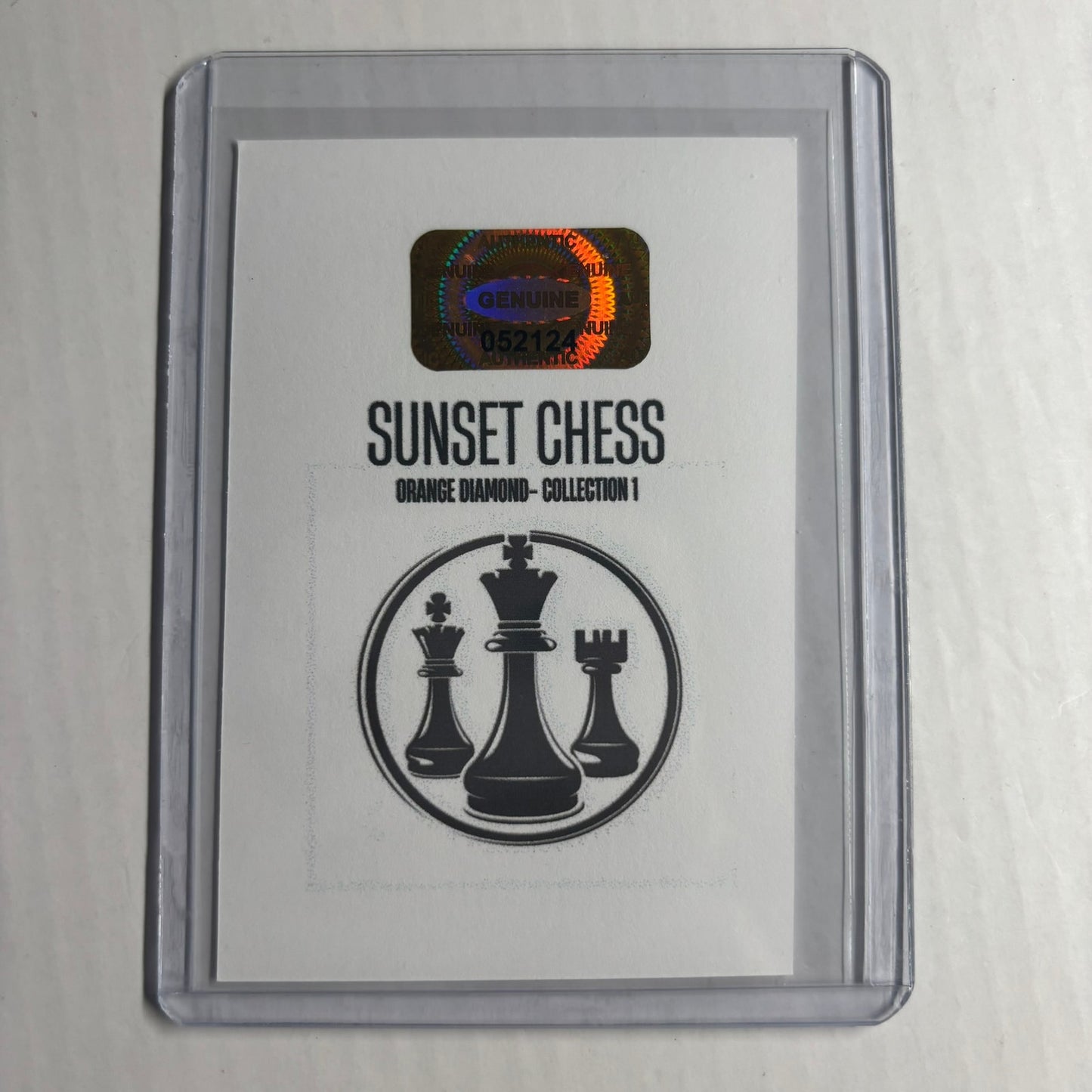 Orange Diamond Collection 1 - Trading Card