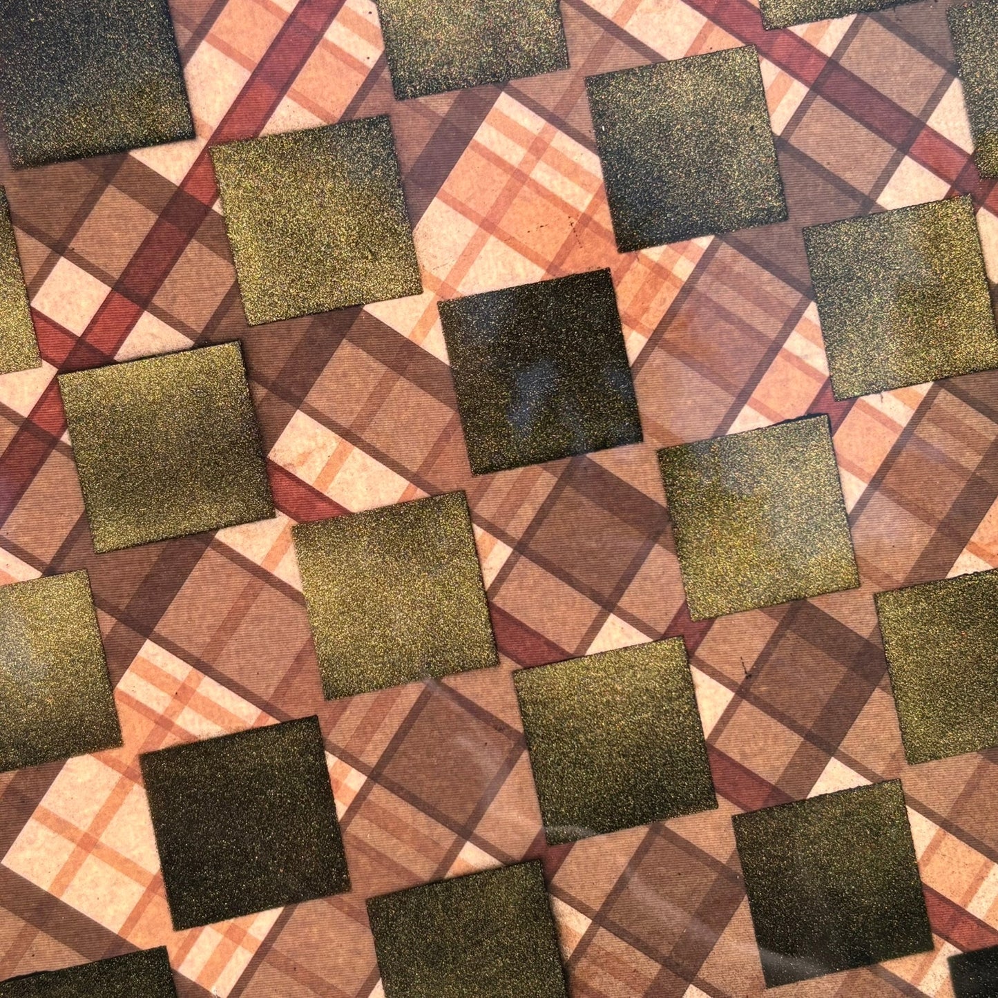 Vintage Brown - Resin Coated Chess Board