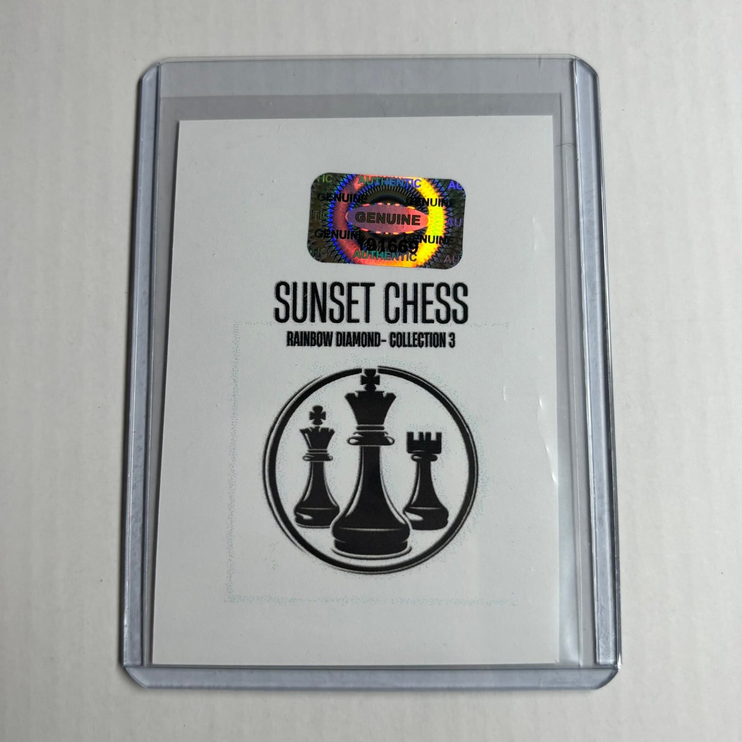Rainbow Diamond Collection 3 Card #21 - Scrapbook Trading Card