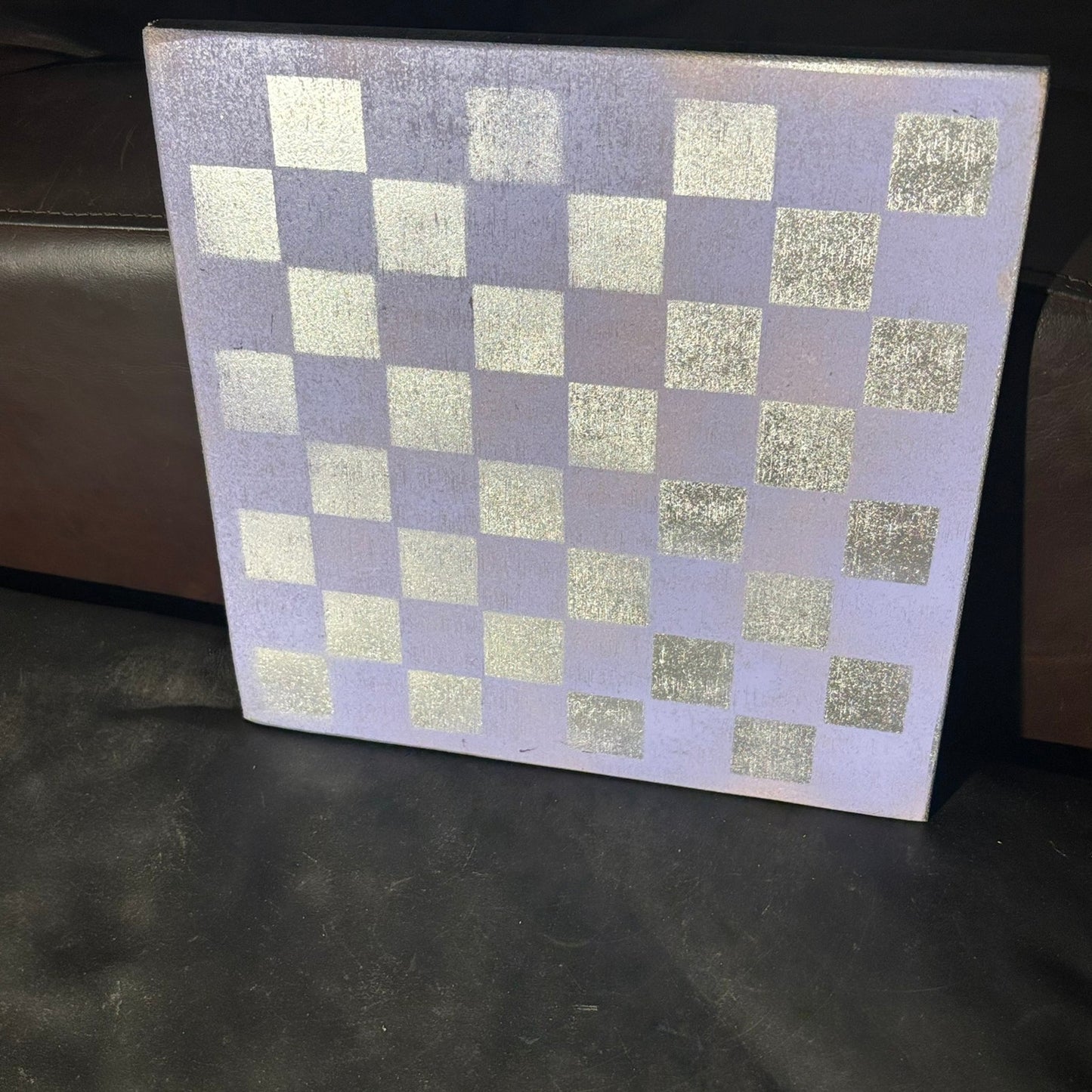 Light Purple Chrome - Painted Chess Board