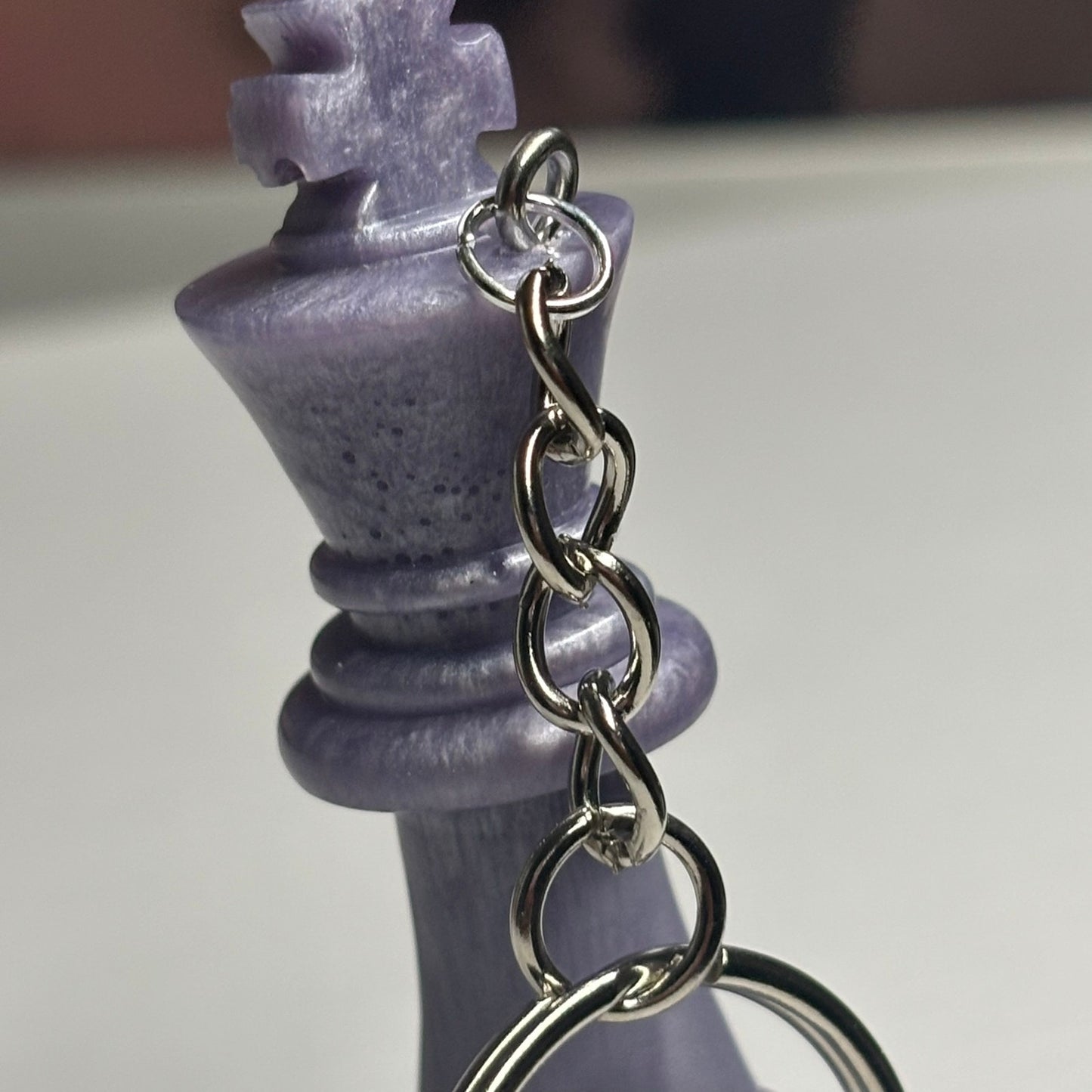 Midnight Purple King - Handmade Resin Keychain