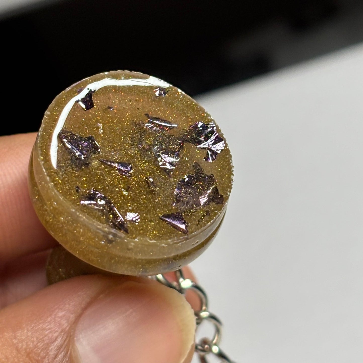 Simple Rook - Handmade Resin Keychain