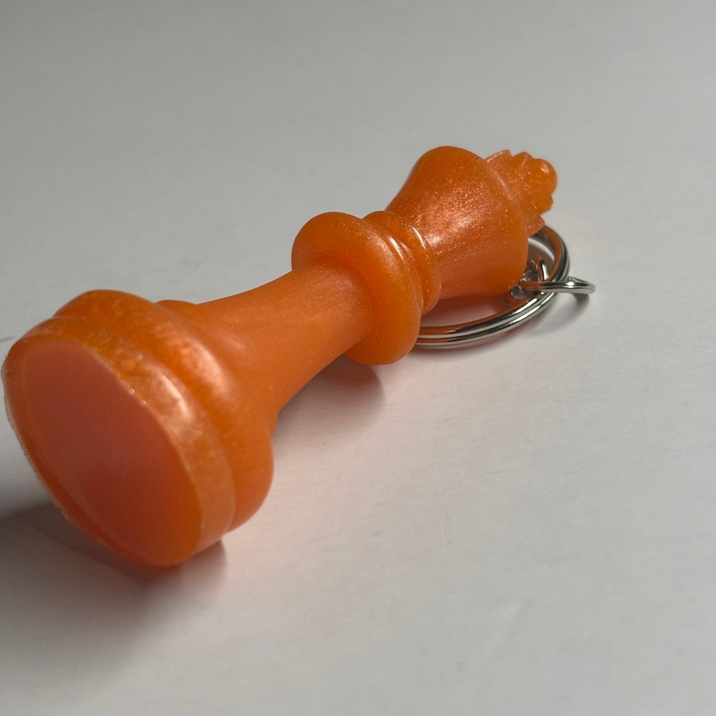 Orange King - Handmade Resin Keychain