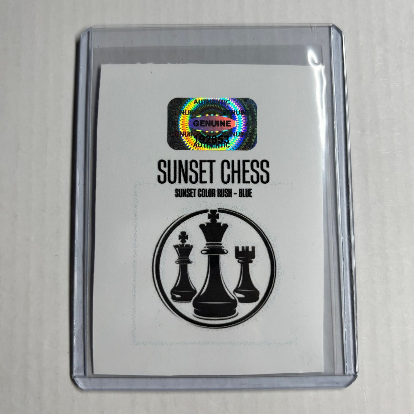 Blue Collection - Trading Card