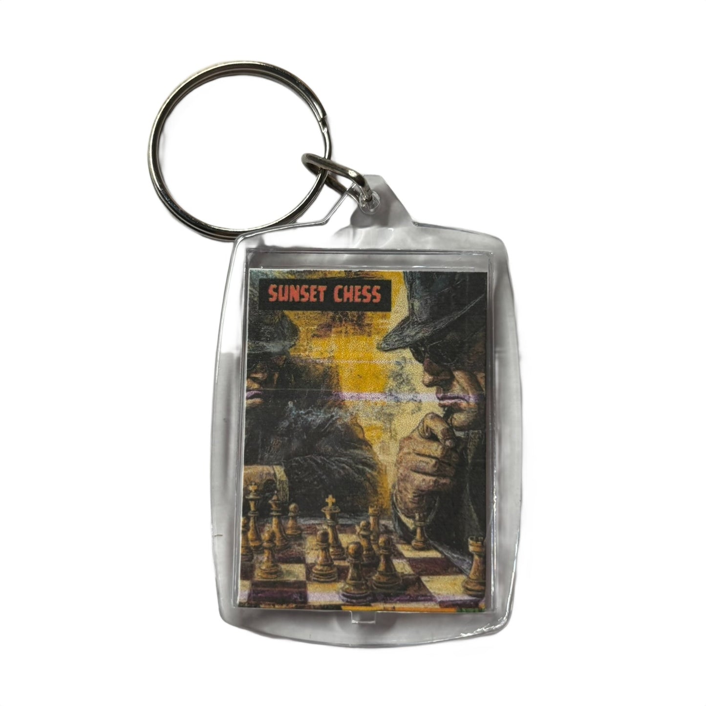 Agents - Chess  Photo Keychain