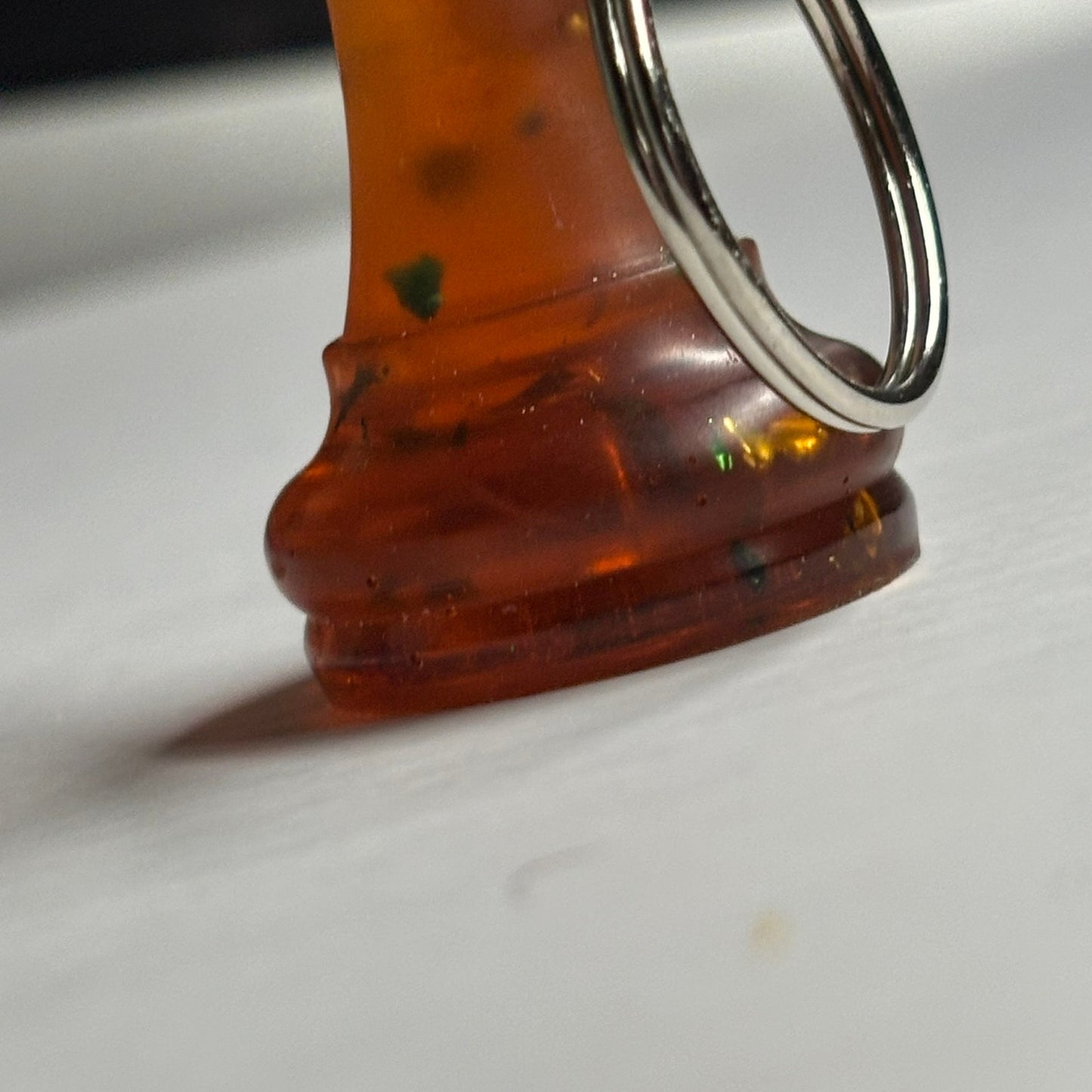Amber Queen - Handmade Resin Keychain