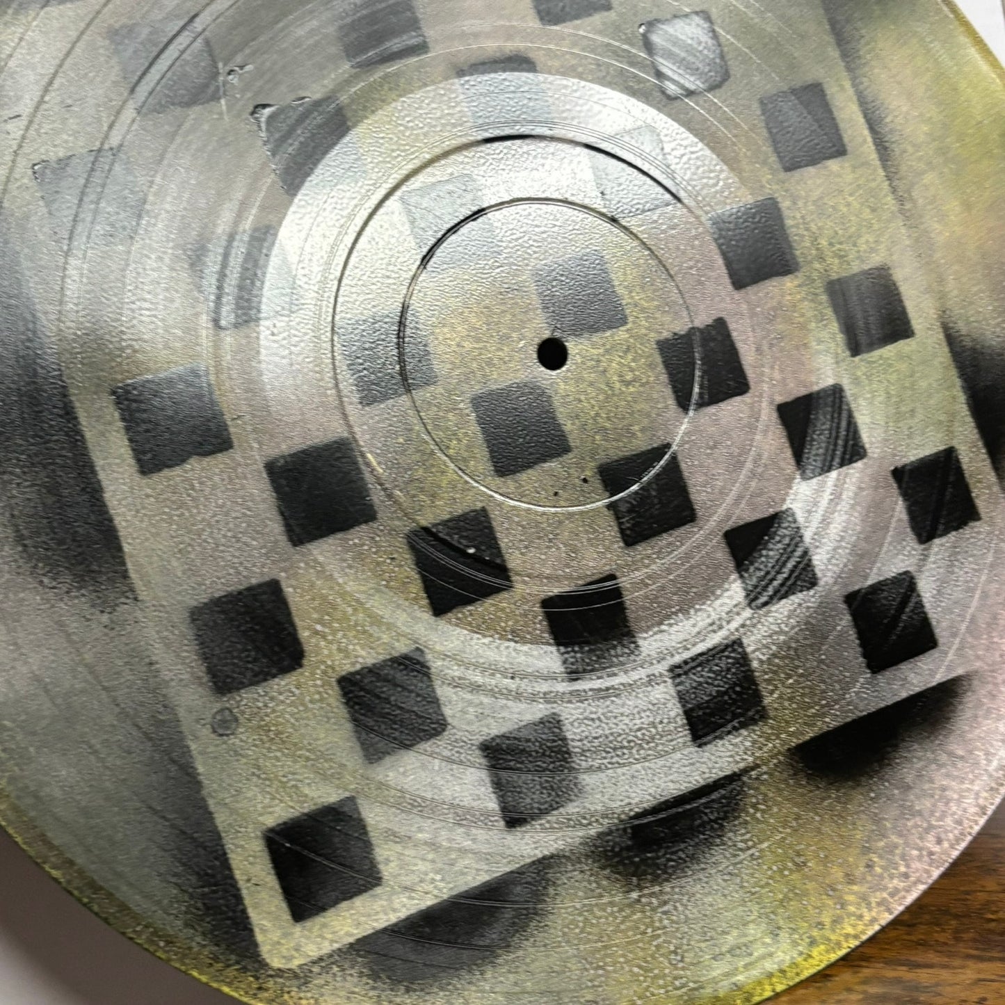 Dirty Green - Vinyl Chess Board