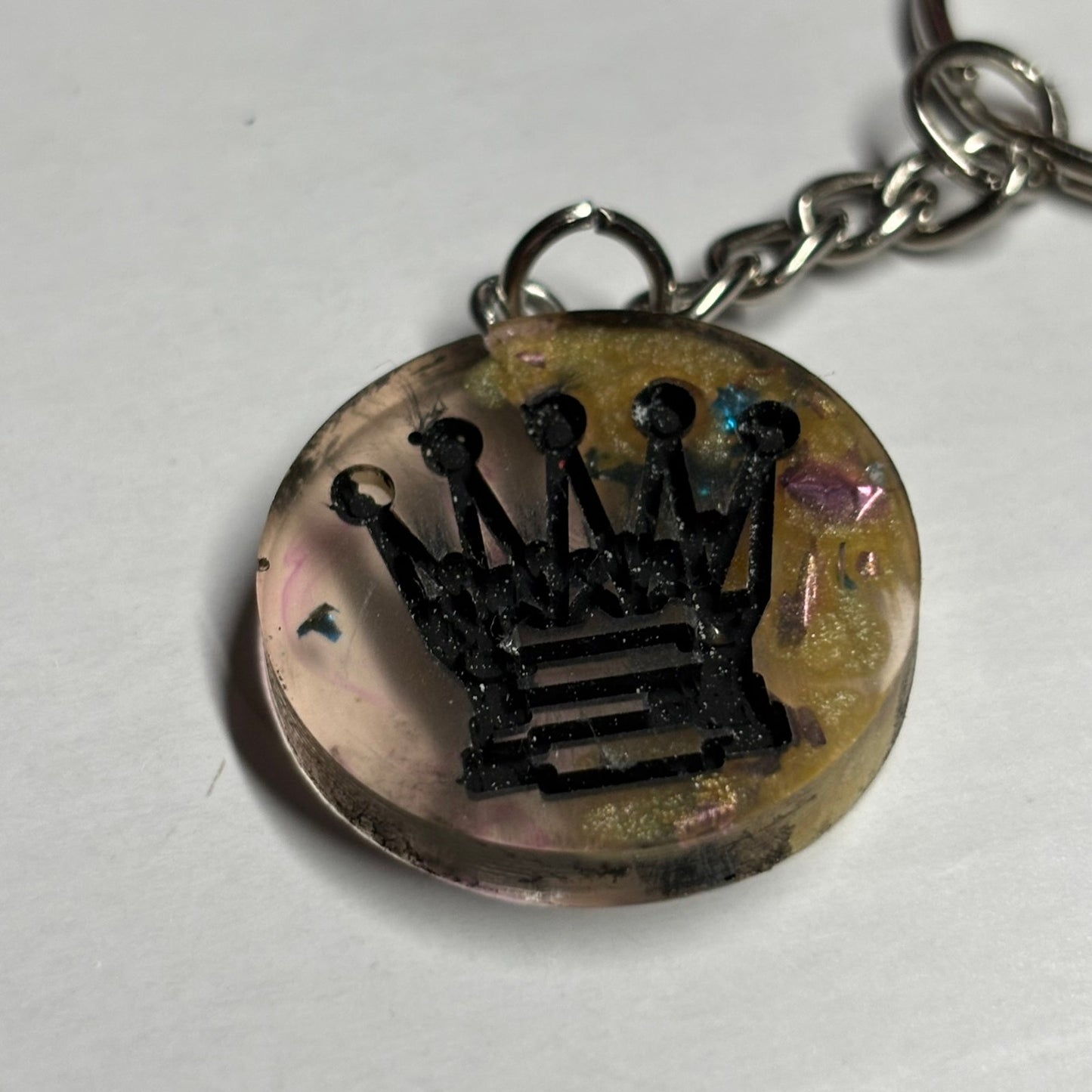 Queens Royalty Handmade Resin Keychain - Flat Edition