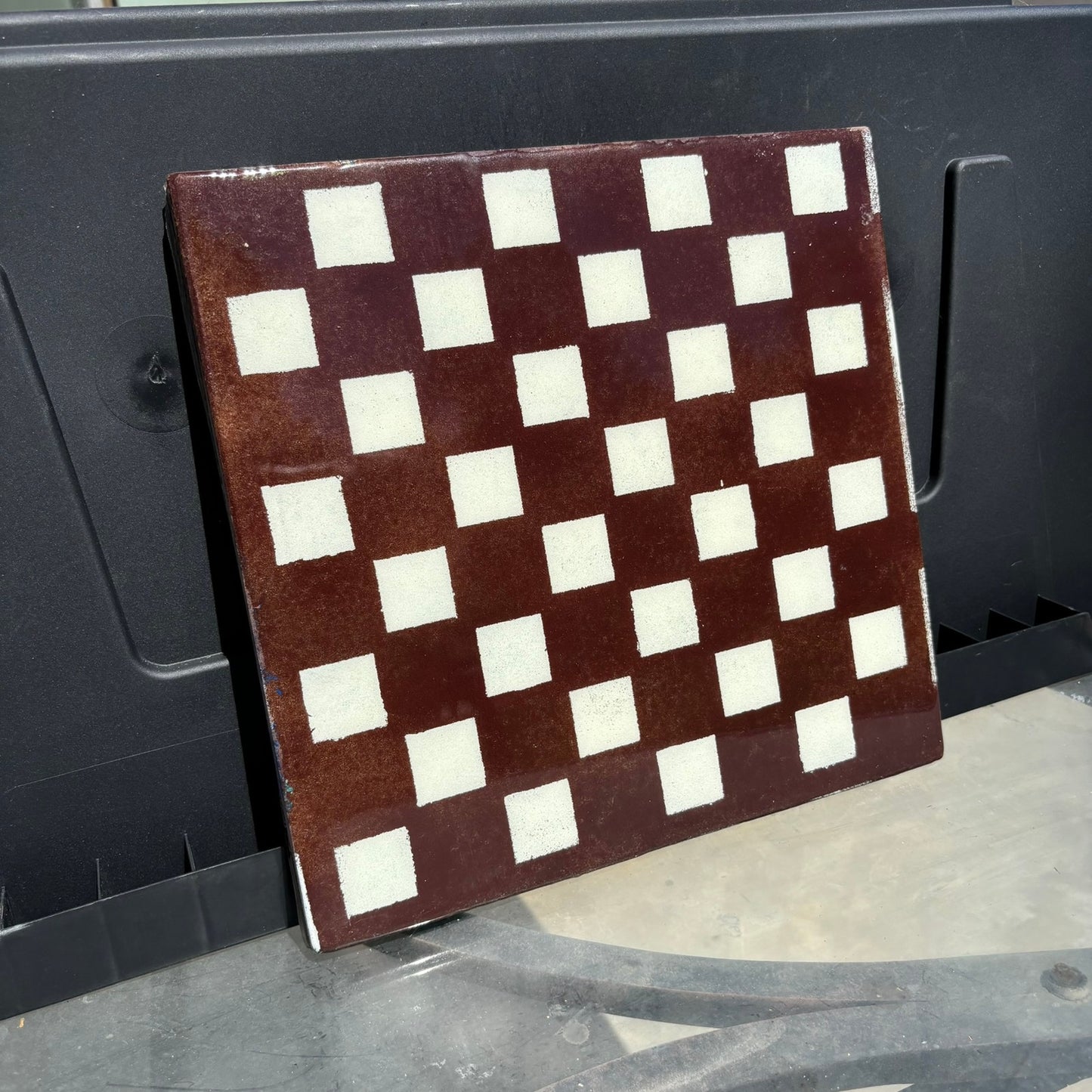 Royal Brown - Resin Coated Chess Board
