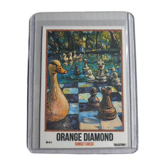Orange Diamond Collection 1 - Trading Card