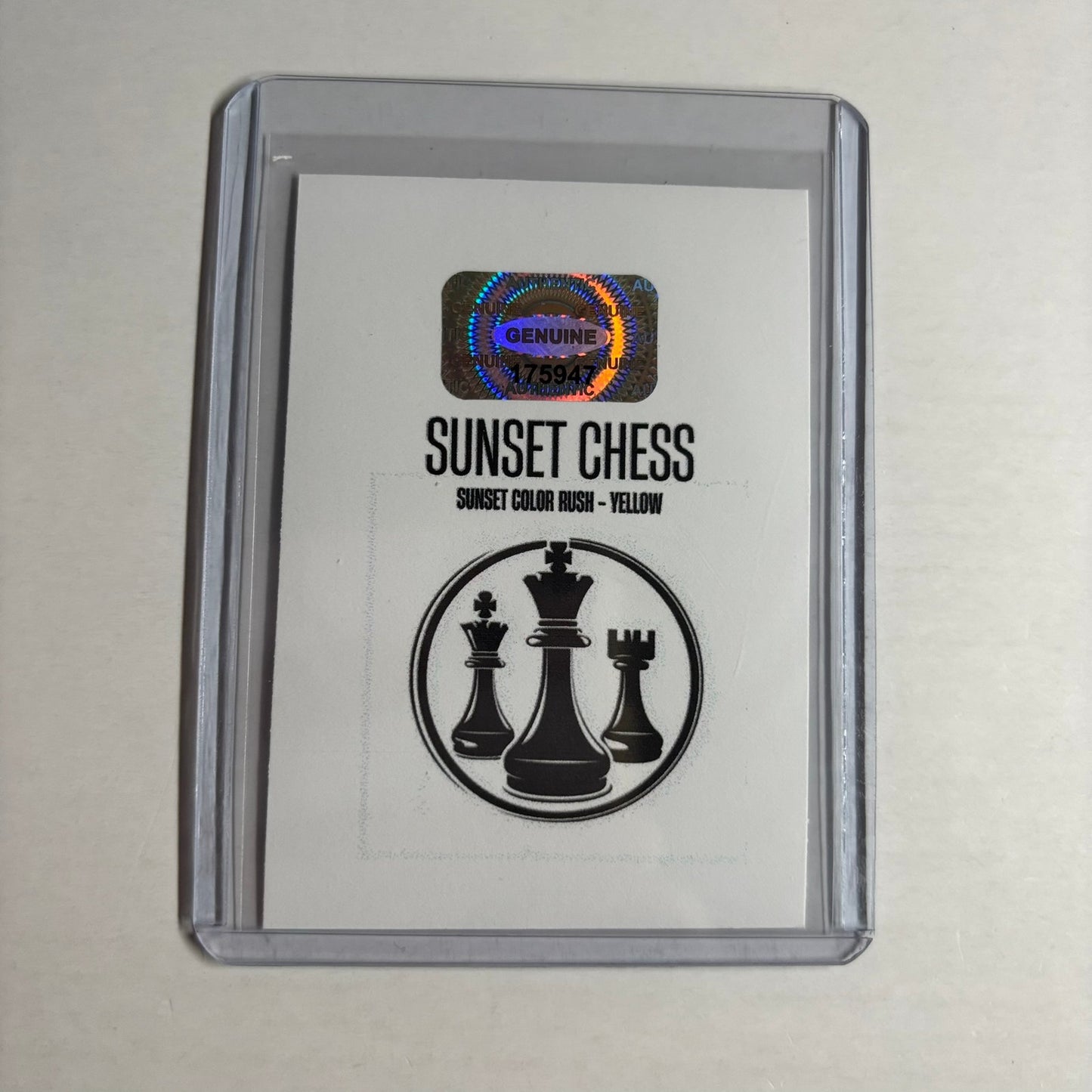 Yellow Collection - Trading Card