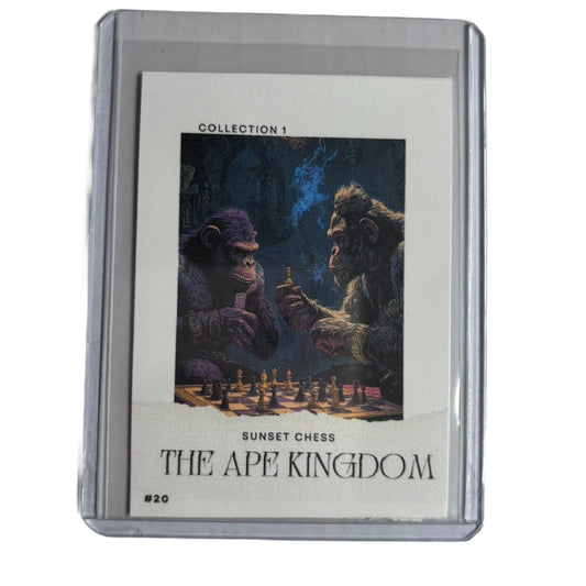 The Ape Kingdom Collection 1 Card #20 - Scrapbook Trading Card