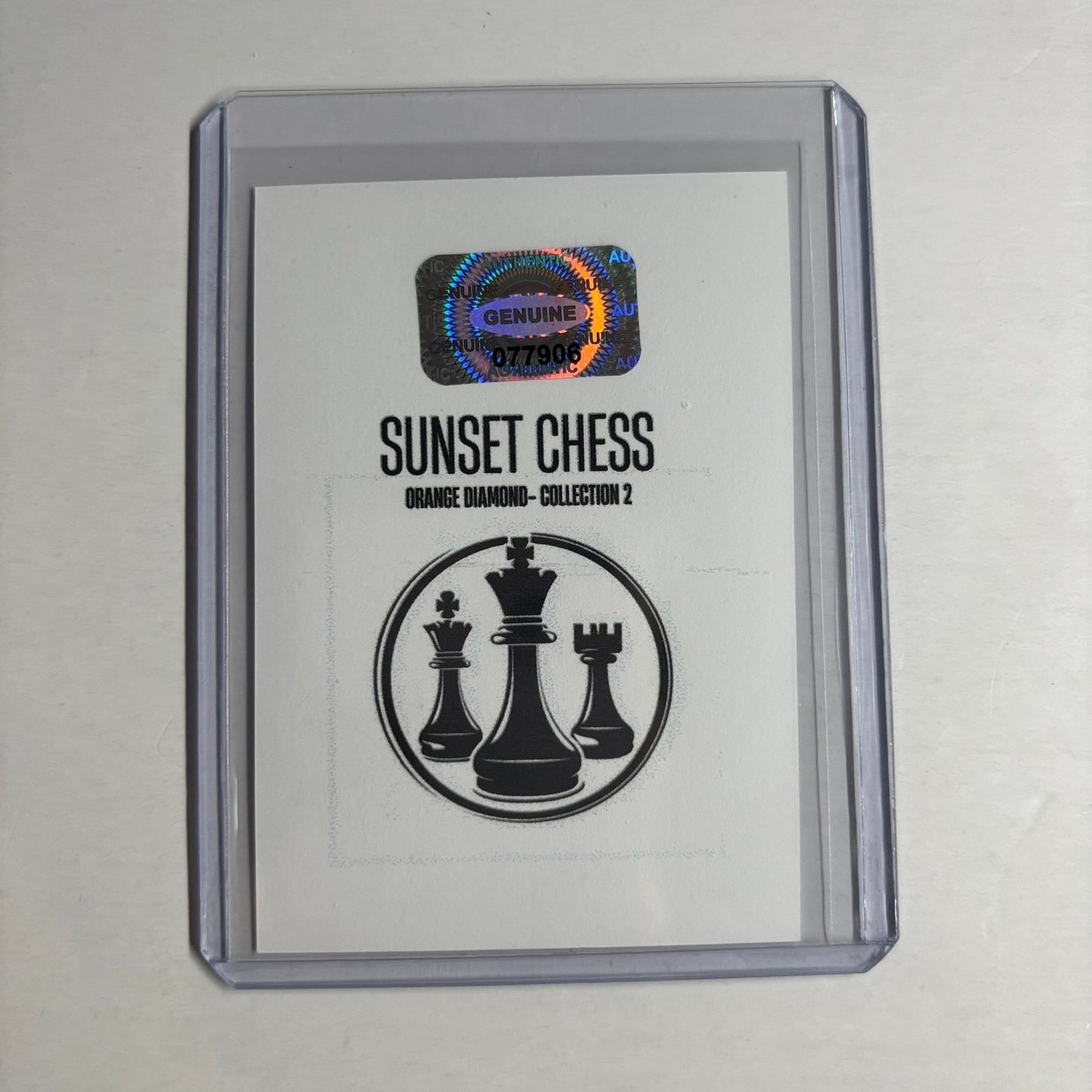 Orange Diamond Collection 2 - Trading Card