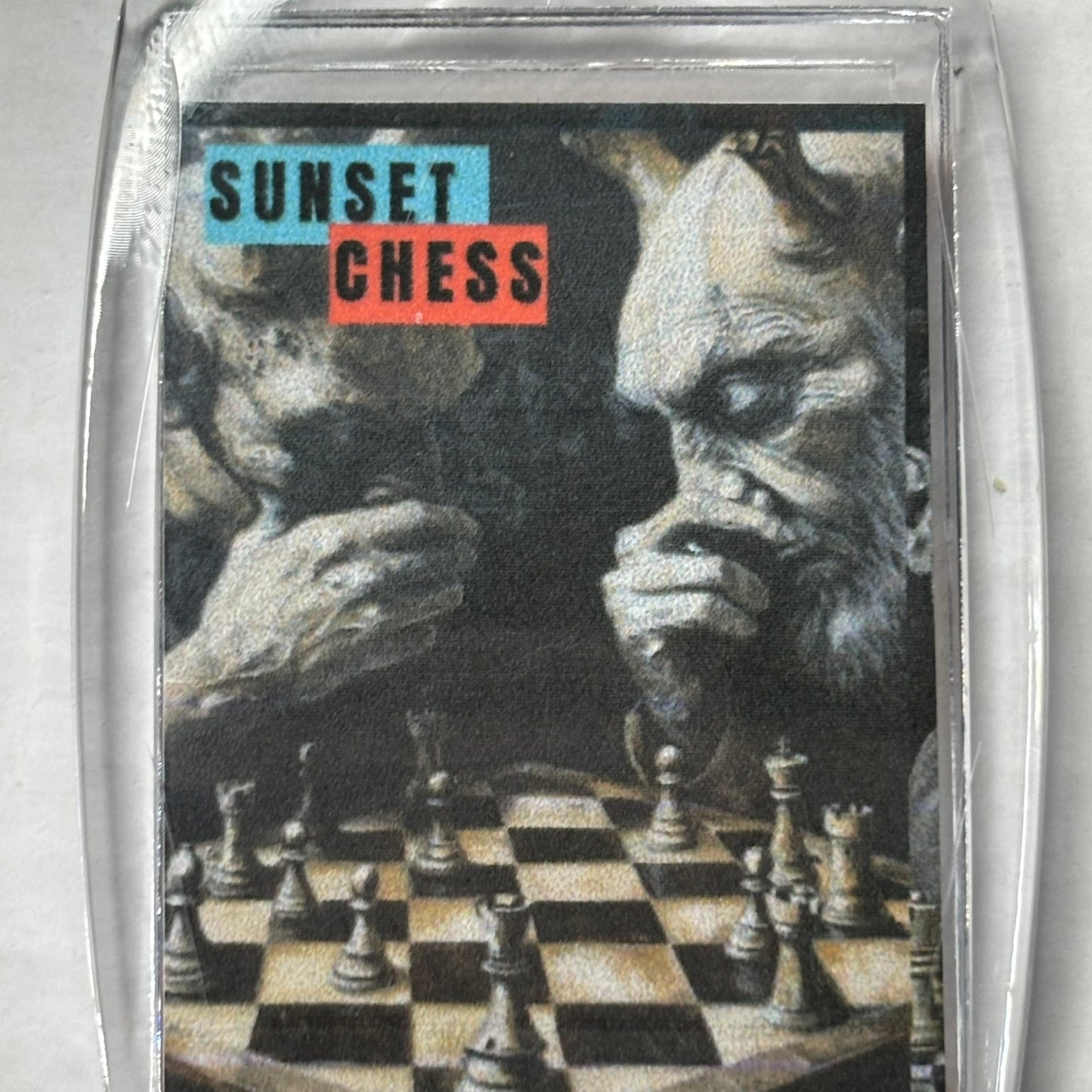 Whispers - Chess  Photo Keychain