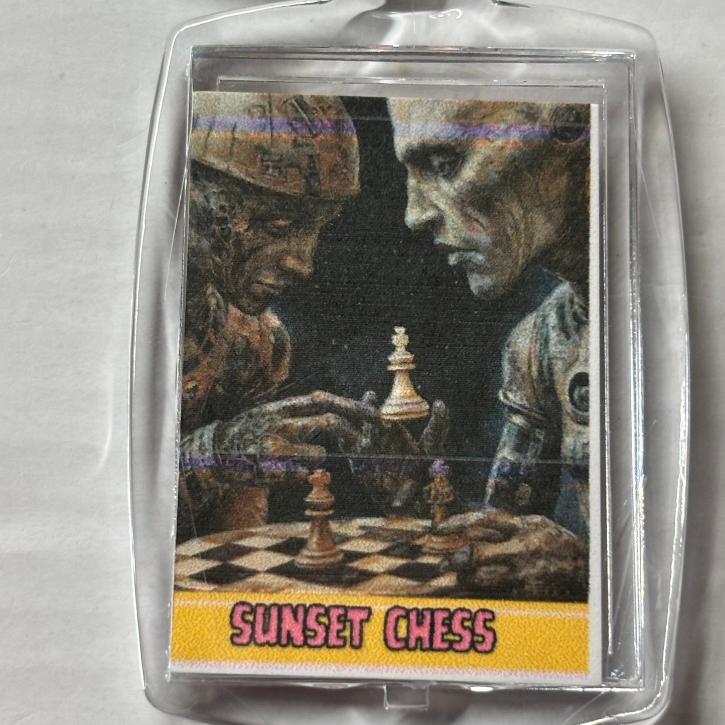 Learners - Chess  Photo Keychain