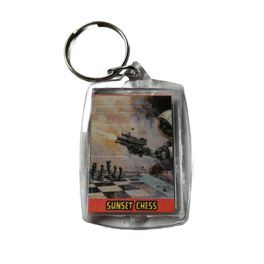 Space Shooter - Chess  Photo Keychain
